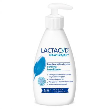Płyn do higieny intymnej Lactacyd nawilżający 200 ml dozownik