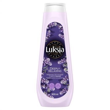 Płyn do kąpieli Luksja Aroma Senses o zapachu lawendy 900 ml