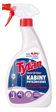 Płyn do mycia kabin prysznicowych aktywna piana Tytan kamień i rdza spray 500 g