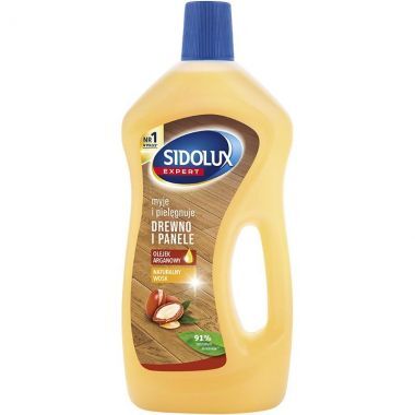 Płyn do mycia paneli i drewna Sidolux Expert z olejkiem arganowym 750 ml