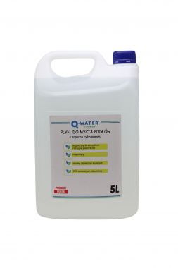 Płyn do mycia podłóg o zaspachu cytrusowym Q-Water X-Power 5 l
