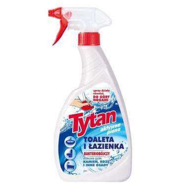 Płyn do mycia toalet i łazienki Tytan aktywna piana 500 g