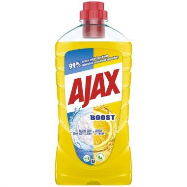 Płyn uniwersalny do mycia podłóg Ajax BOOST Soda Oczyszczona i Cytryna 1 l