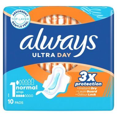 Podpaski higieniczne Always Ultra Day (10 sztuk)