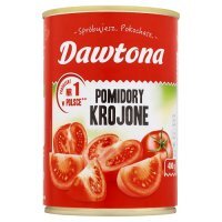 Pomidory krojone bez skórki 400 g Dawtona