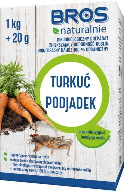 Preparat na turkucie Bros naturalnie 1 kg + 20 g