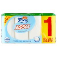 Ręcznik kuchenny Foxy Asso biały (3+1 rolki)