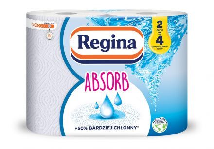 Ręcznik papierowy Regina Absorb 3 warstwowy (2 rolki)