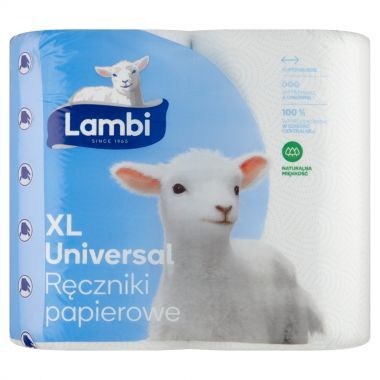 Ręczniki papierowe Lambi XL Uniwersal (2 rolki)