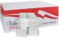 Ręczniki składane białe ZZ Celuloza 100% (3000 sztuk) Vella