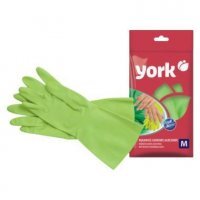 Rękawice rękawiczki aloesowo gumowe York (rozmiar M)