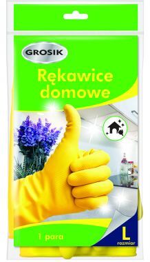 Rękawice rękawiczki domowe Grosik (rozmiar L)