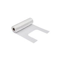 Reklamówka zrywka na rolce 8 μm 22x44 (100 sztuk rolka)