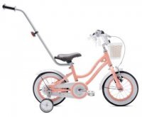 Rowerek dla dzieci 12" Heart bike morelowy Sun Baby J03.016.1.6