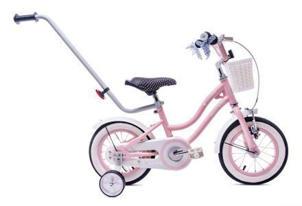 Rowerek dziecięcy 12" Heart bike różowy Sun Baby J03.016.1.3