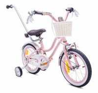 Rowerek dziecięcy 14" Heart bike różowy Sun Baby J03.016.2.7