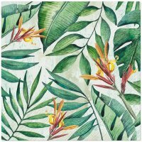 Serwetki papierowe tropical garden 33X33 cm (20 sztuki)