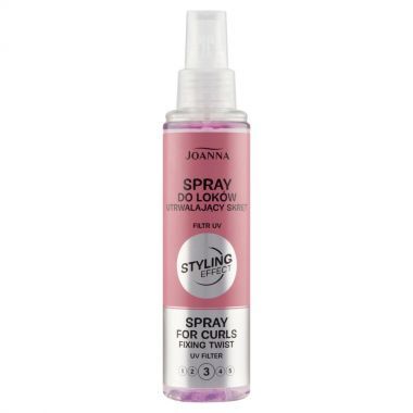 Spray do loków Joanna Styling Effect utrwalający skręt 150 ml