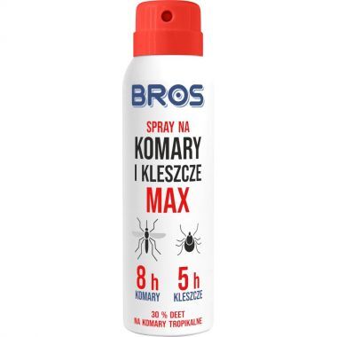 Spray na komary i kleszcze Bros Max 90 ml