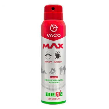 Spray na komary, kleszcze i meszki Max z DEET 30% Vaco 100 ml