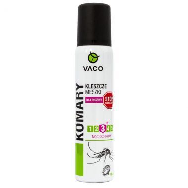 Spray na komary, kleszcze i meszki Vaco 100 ml