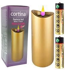 Świeca LED Gold 12 cm