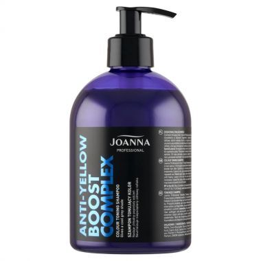 Szampon do włosów Joanna Professional Anti-Yellow Boost Complex tonujący kolor 500 g