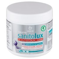 Tabletki do oczyszczalni i szamb Sanitolux Vaco 320 g (16 sztuk)