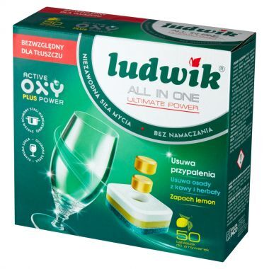 Tabletki do zmywarki Ludwik All in One (50 sztuk)