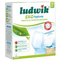 Tabletki do zmywarki Ludwik ekologiczne All in One (75 sztuk)