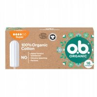 Tampony O.B. Organic Super 16 szt