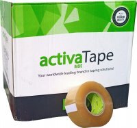 Taśma pakowa transparentna 48/150 Activa Tape (36 sztuk)