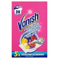 Vanish Color Protect Chusteczki zapobiegające zafarbowaniu do 20 prań (10 sztuk)