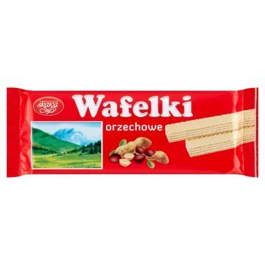 Wafelki orzechowe 80 g Skawa