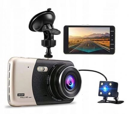 Wideorejestrator - kamera samochodowa z kamerą cofania GT800