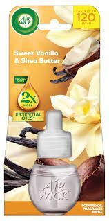 Wkład do elektrycznego odświeżacza Air Wick Sweet Vanilla& Shea Butter  19 ml