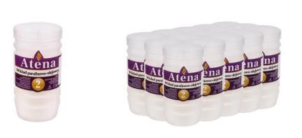 Wkład do zniczy Atena parafinowo-olejowy 2 45 h wys.11 cm (15 sztuk)