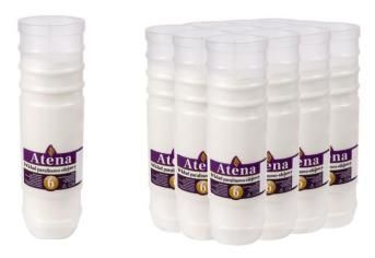 Wkład do zniczy Atena parafinowo-olejowy 6 110 h wys.22 cm (12 sztuk)