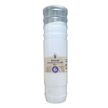 Wkład do zniczy olejowo-parafinowy MM 7 6 dób wys.23,5 cm (12 sztuk)
