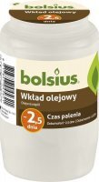 Wkład do zniczy olejowy Bolsius 2,5 doby (wys. 9,6 cm)