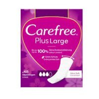Wkładki higieniczne Carefree Plus Bezzapachowe(48 sztuk)