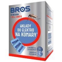 Wkłady do elektrofumigatora na komary Bros (20 sztuk) + 10 Gratis