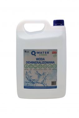 Woda demineralizowana Q-Water X-Power 5 l