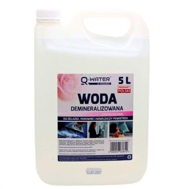 Woda demineralizowana zapachowa Q-Water X-Power 5 l