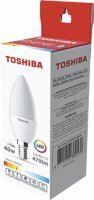 Żarówka  LED E-14 5W ciepła barwa świeczka 3000K Toshiba