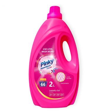 Żel do prania tkanin Pinky NanoWash Color 2 l (66 prań)