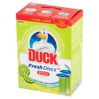 Żelowy krążek do toalety zapas Duck Fresh Discs Lime 72 ml