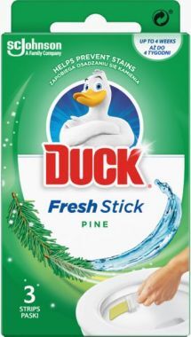 Żelowy pasek do toalet Duck Fresh Stick Pine 27 g (3 sztuki)