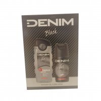 Zestaw kosmetyczny męski Denim Black (Dezodorant 150 ml + Żel po prysznic 250 ml)