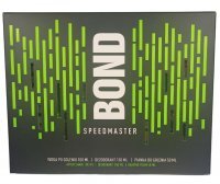 Zestaw kosmetyków Bond Speedmaster (pianka do golenia 50ml + dezodorant 150 ml + woda po goleniu 100 ml)